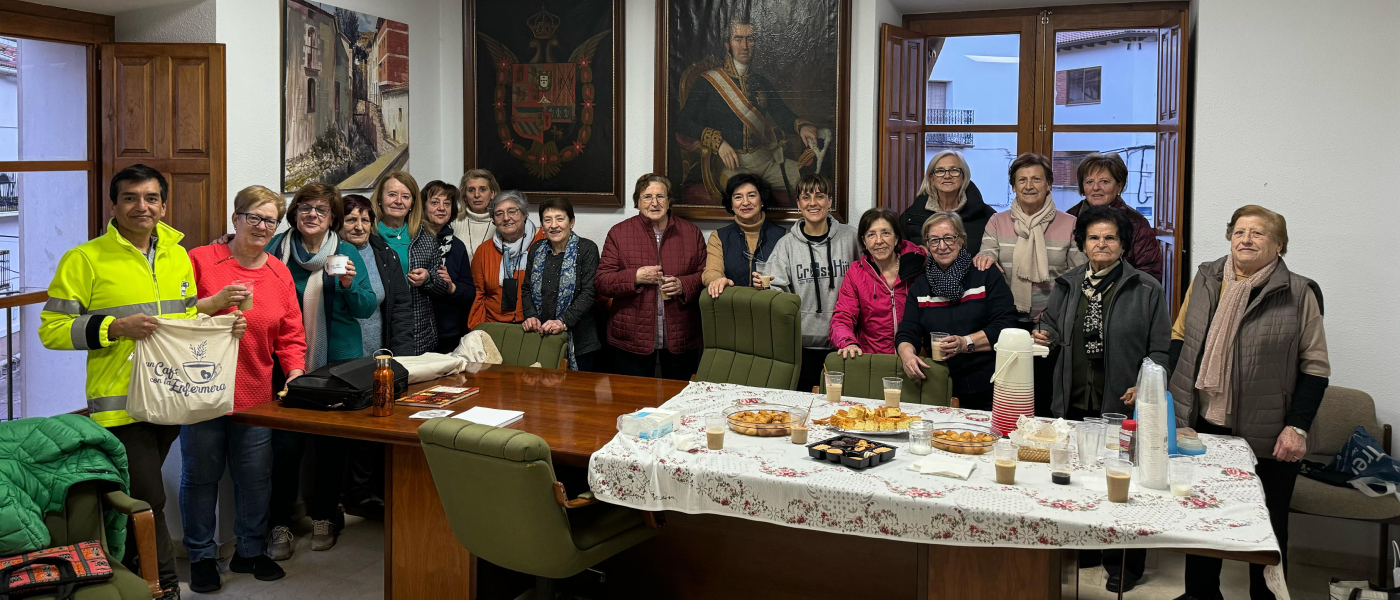 Café, salud y comunidad: la inspiradora iniciativa de 'Un café con la enfermera' en Checa